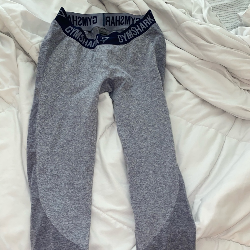 Gym Shark Gray Dry Leggings